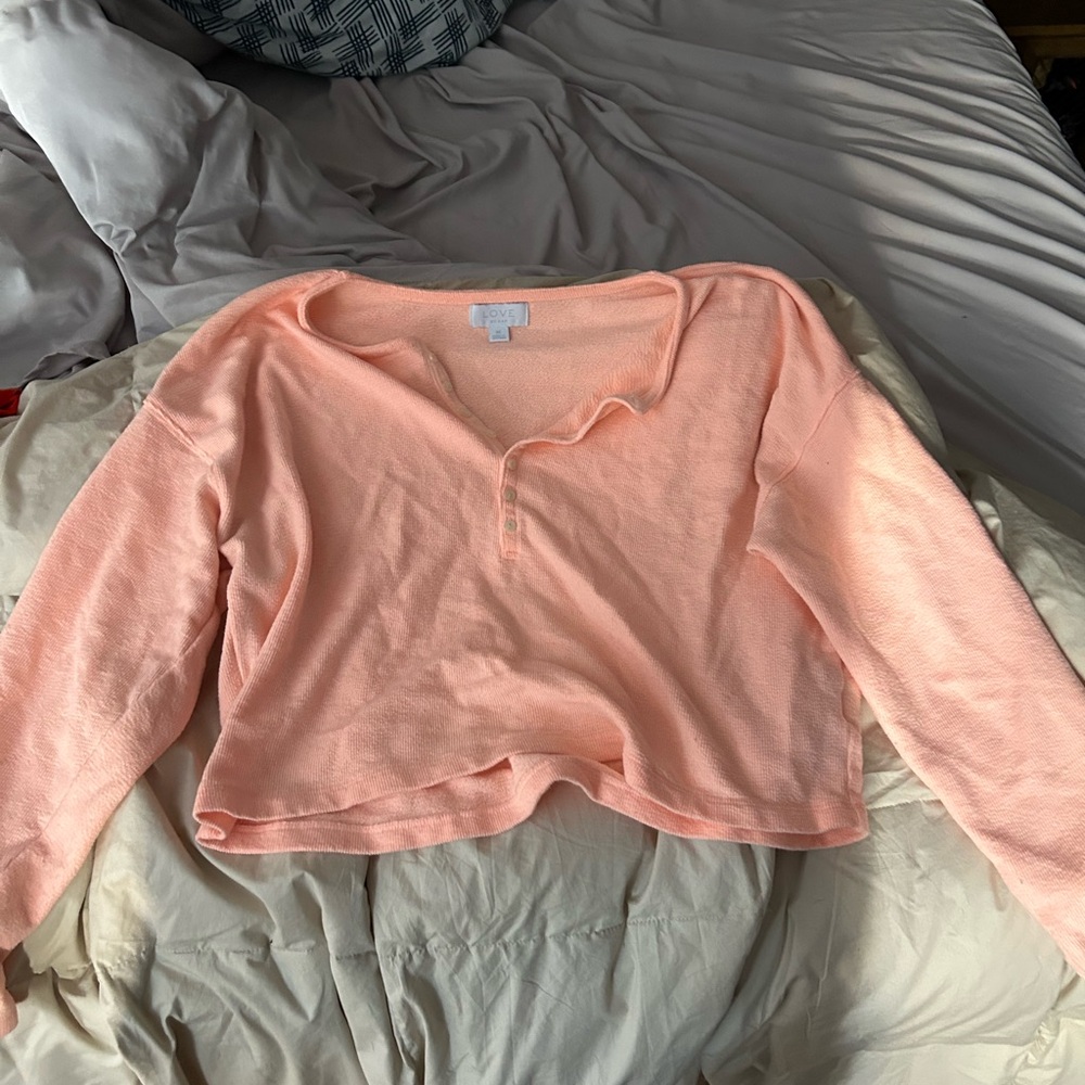 GAP Peach Long Sleeve Tee